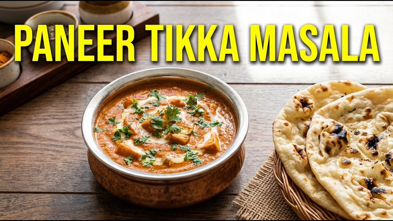 Paneer Tikka Masala Banavnyachi Sarvat Sopi Paddhat | Paneer Tikka Masala Recipe in Marathi