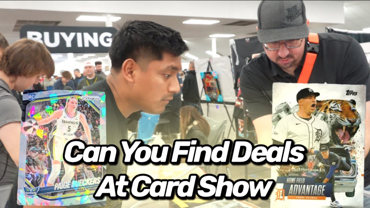 Can You Get Deals Walking A CARD SHOW ? | Sports Cards
