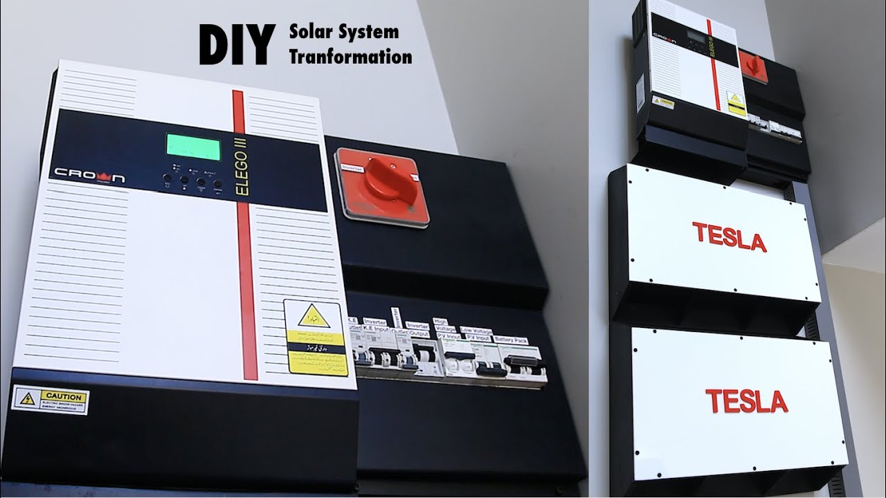 DIY Tesla Powerwall (Upgrading Solar System)