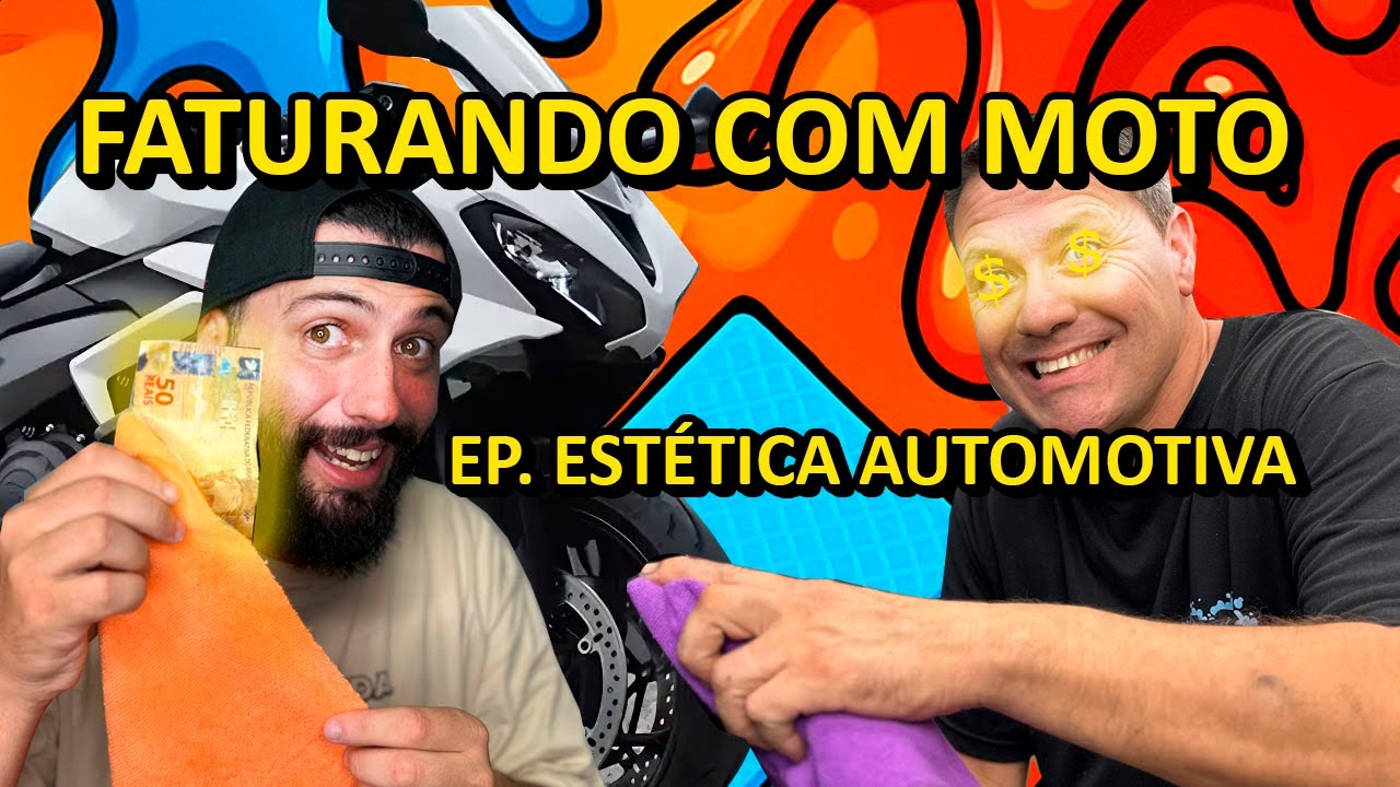 Faturando Com Moto – Episódio 1: Estética Automotiva | Ganhando MUITO Lavando Motos
