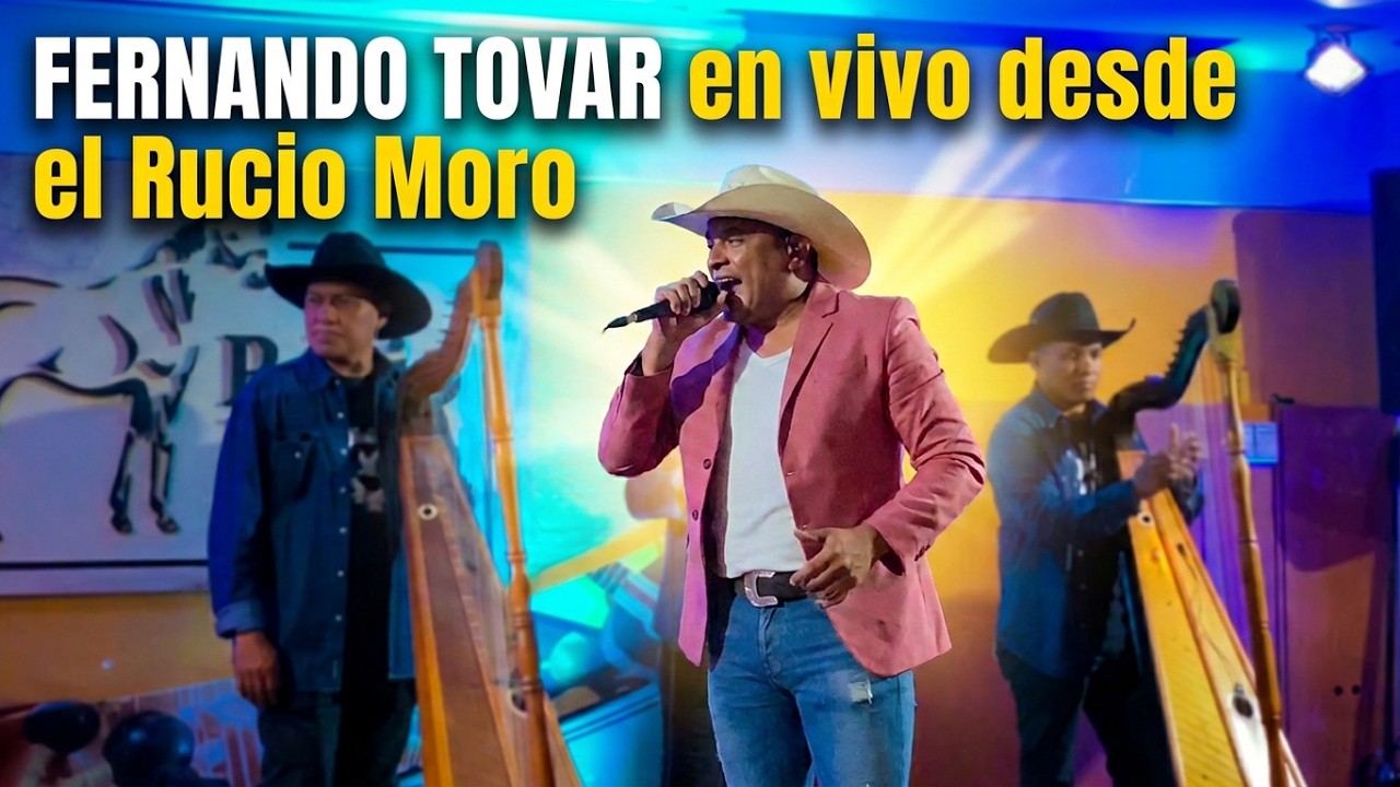 Fernando Tovar 👏🏽en vivo desde el Rucio Moro🐎una noche de música llanera en Caracas🎶