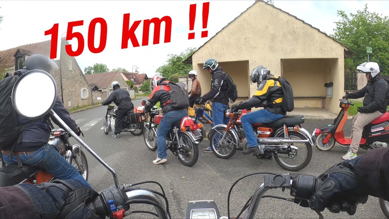 Motobécane 51 VL - Notre plus longue balade (150km en une journée)