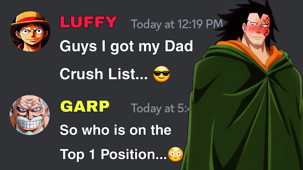 If Luffy got Dragon Crush List | One Piece discord server