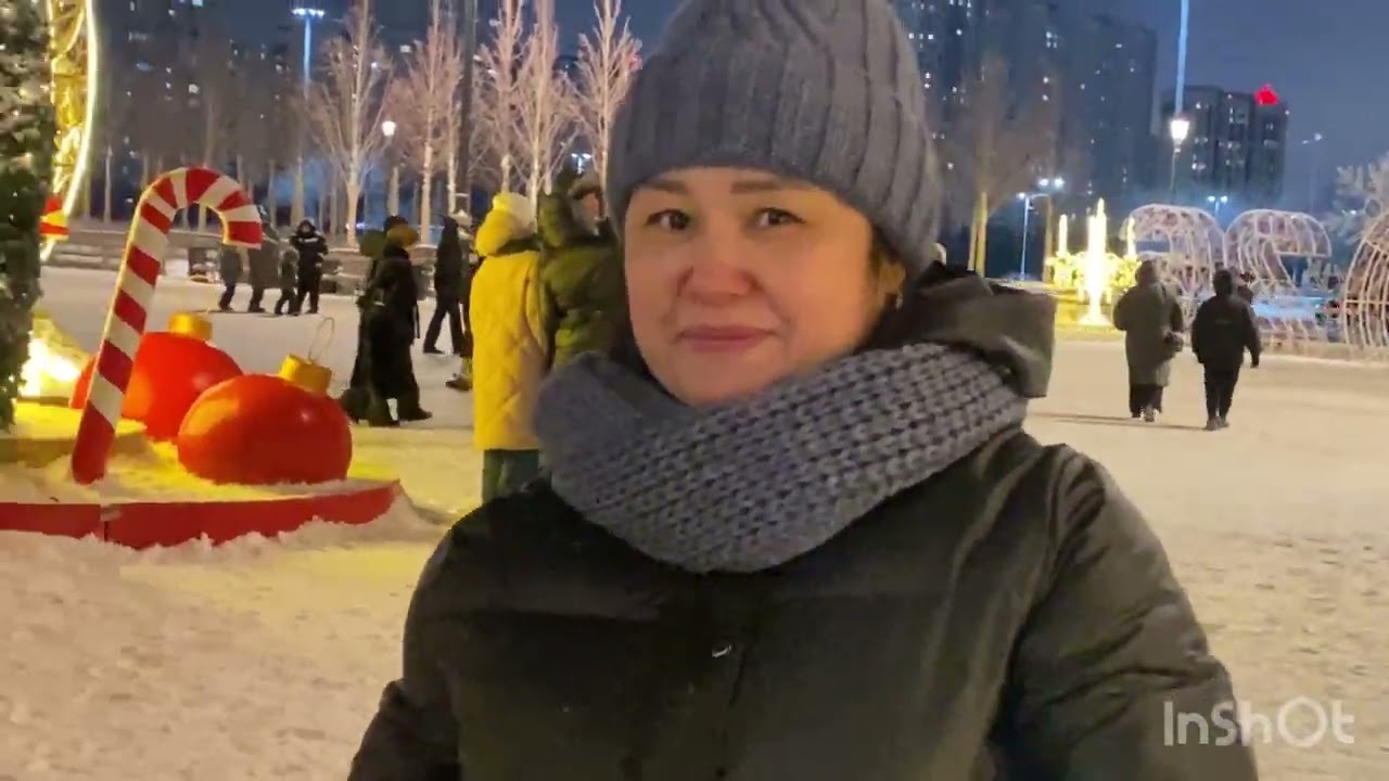 01 01 2026 площадь Тауелсиздик 🎄
