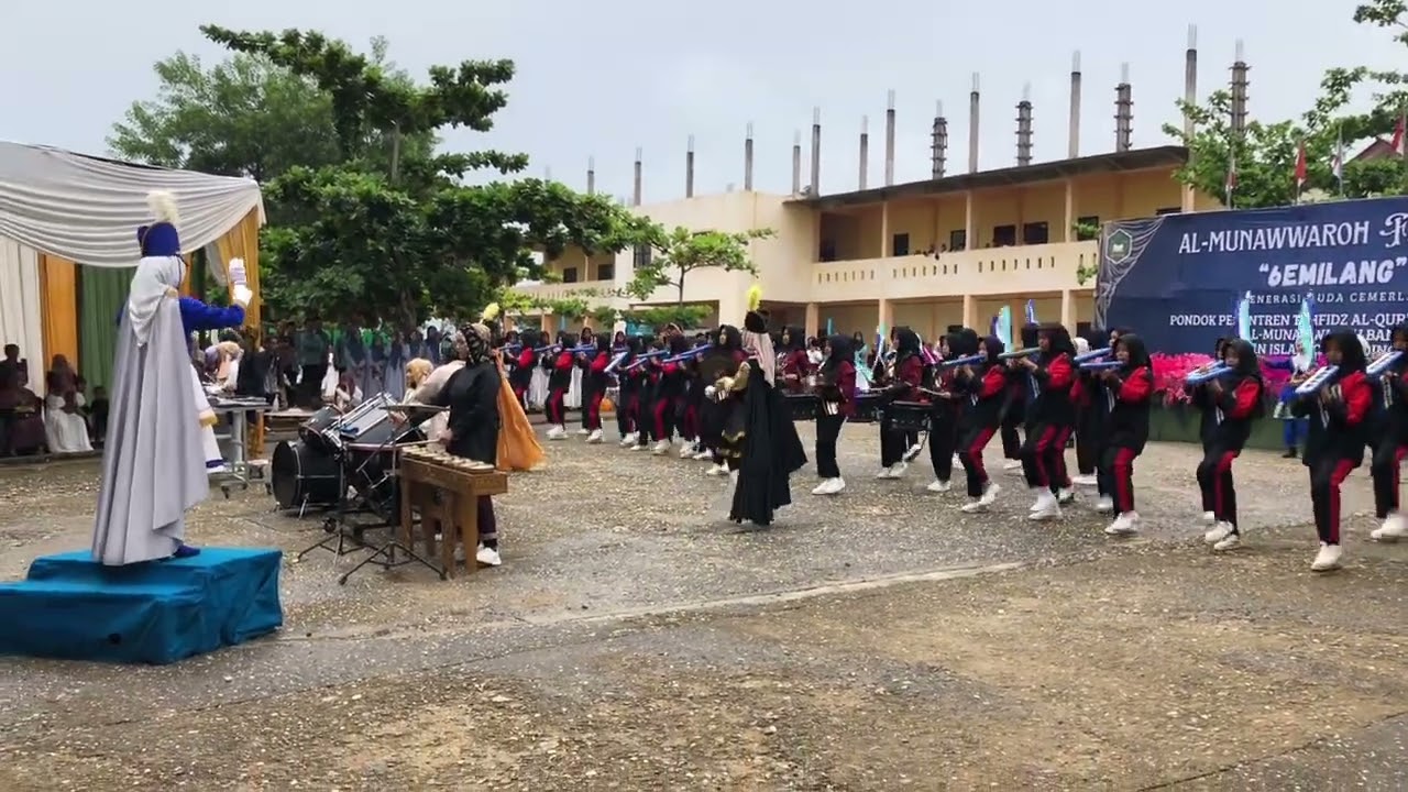 Penampilan Drumand Ponpes Al-Munawwaroh Bangko