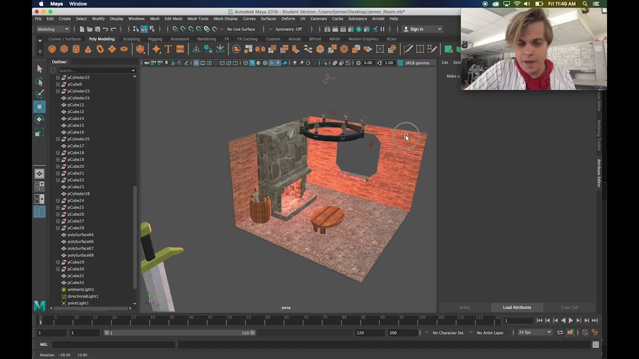 Basic Lighting in Maya 2019