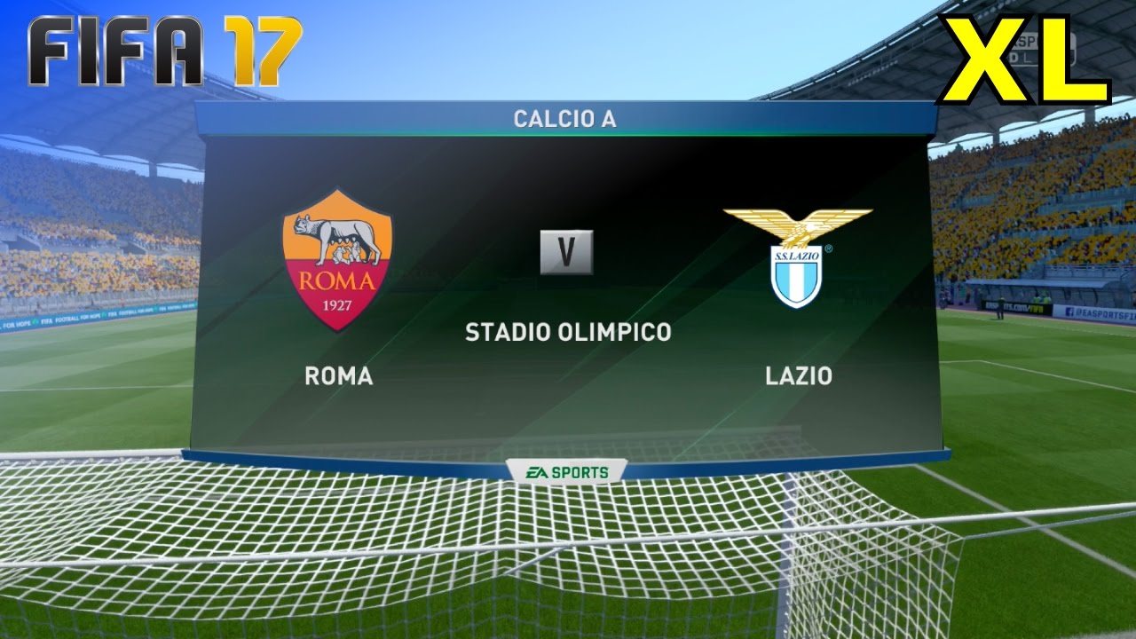 FIFA 17 - AS Roma vs. Lazio Roma @ Stadio Olimpico (XL Match)