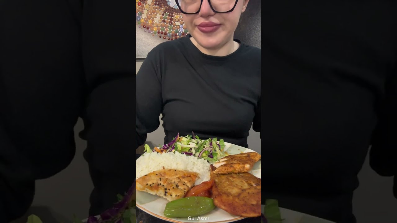 Ramadan Iftar Menu 5 ASMR 🌙 | Grilled Chicken, Rice & Yayla Soup Mukbang