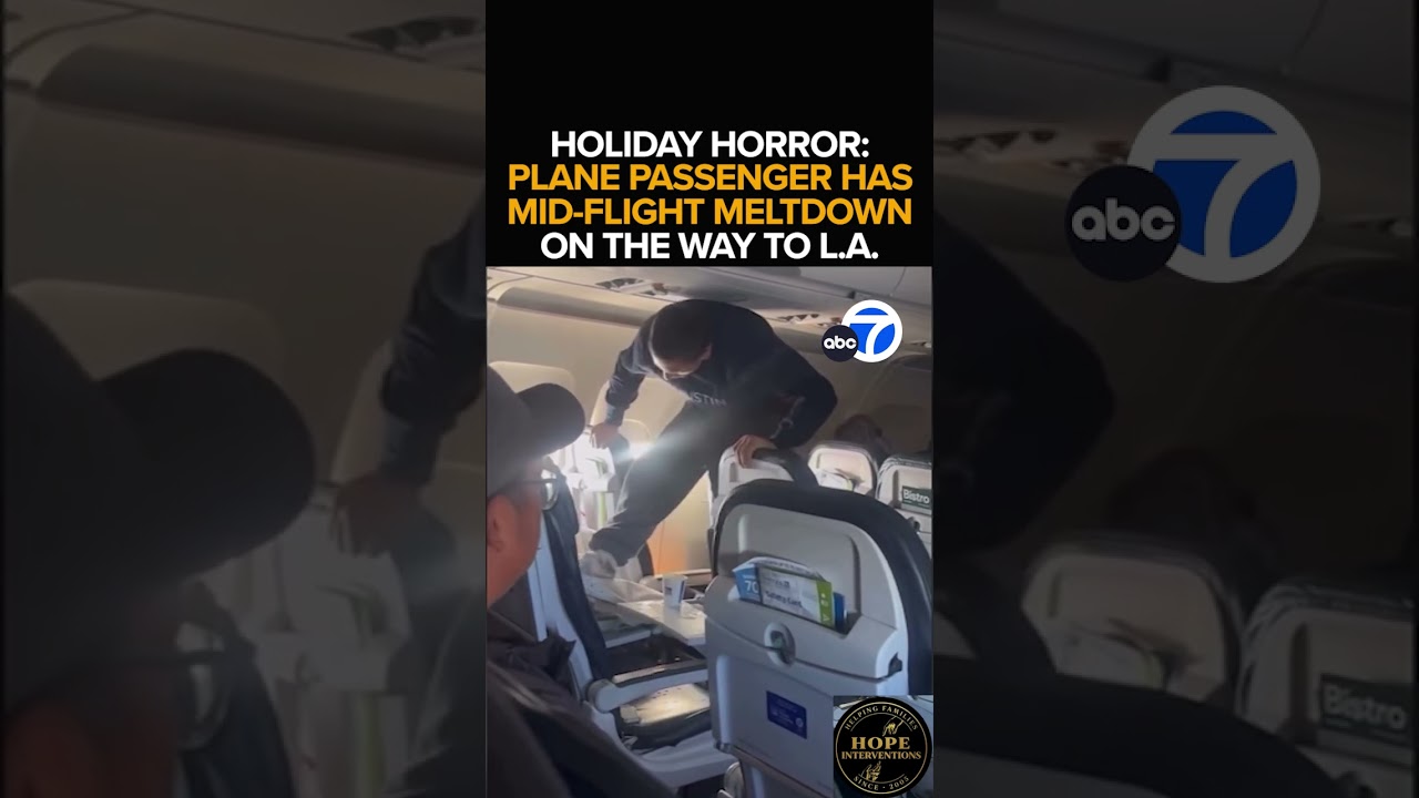 Passengers on LAX flight restrain unruly man after violent outburst