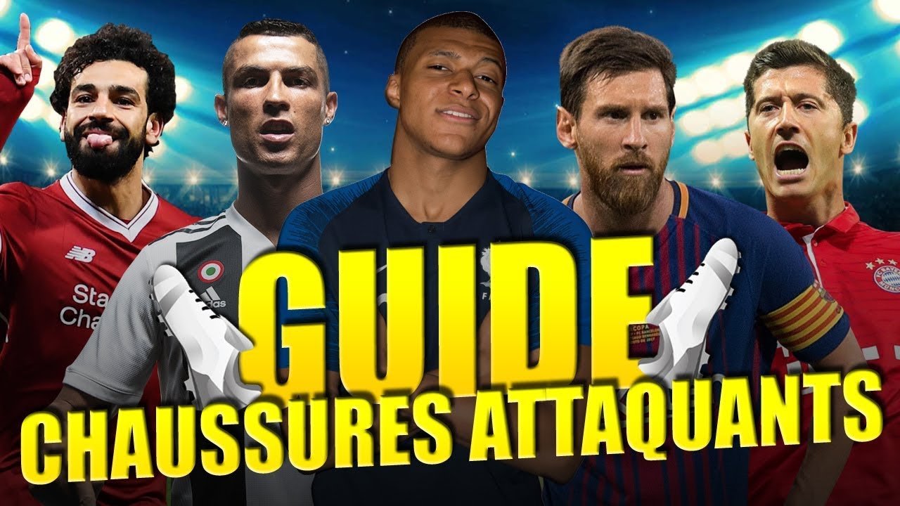 LES MEILLEURES CHAUSSURES POUR ATTAQUANT