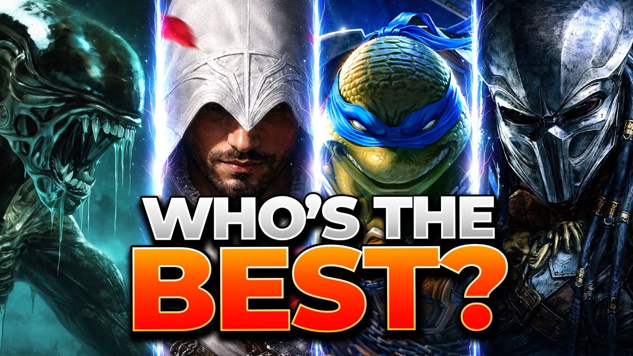 Who's The BEST IP COLLAB CHAMPION? (Turtles vs Alien vs Assassin)