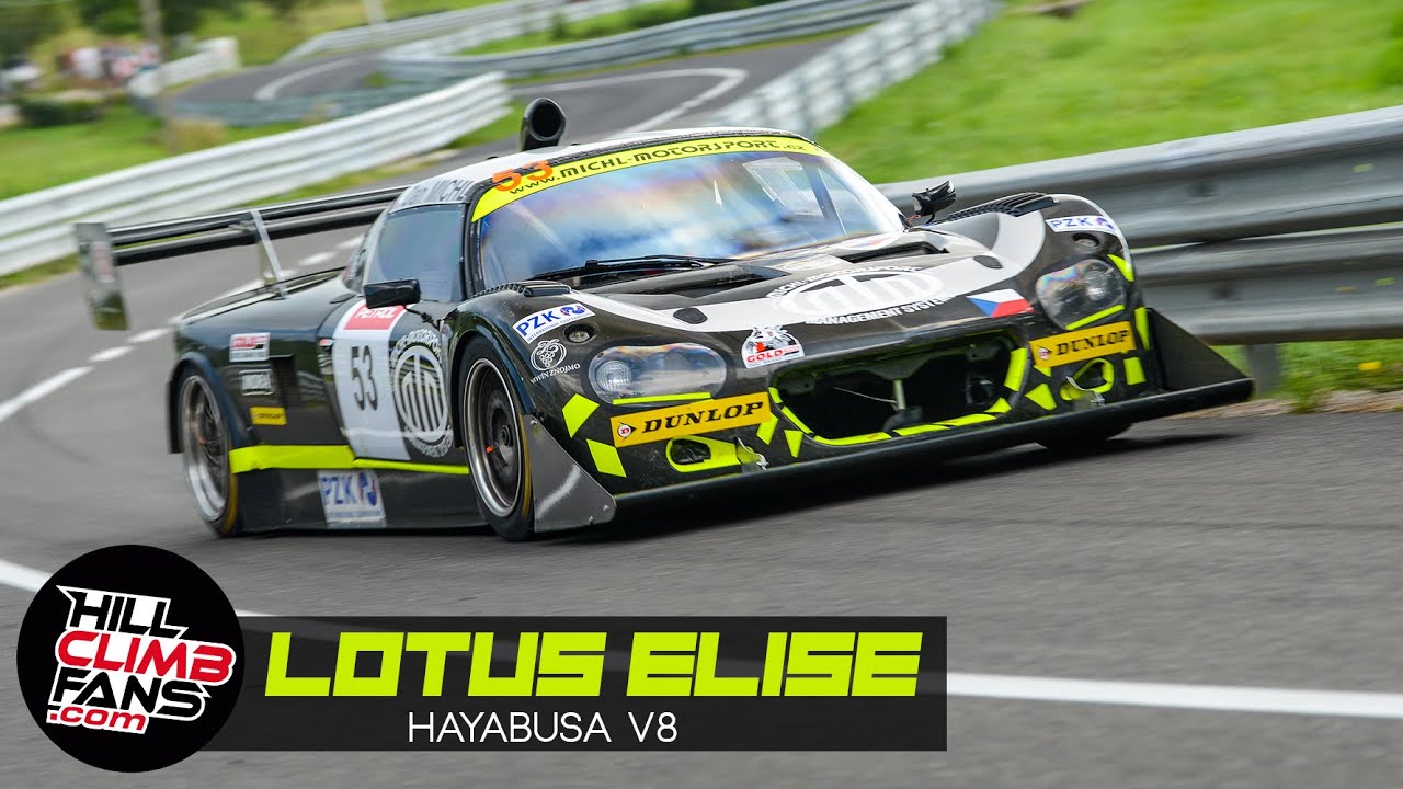 11.000rpm V8 Lotus Elise - Dan Michl | Hill Climb Ilirska Bistrica 2019