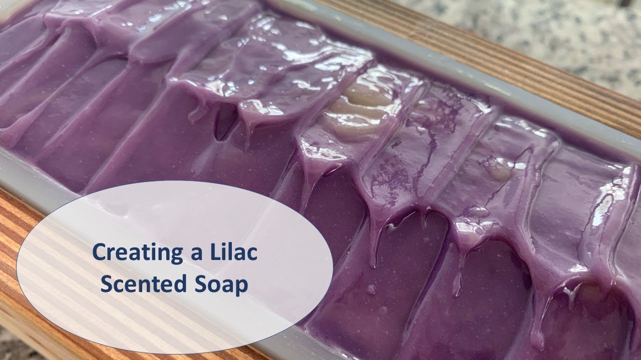 Creating a Lilac Scented Cold Process Soap | Spring Fling Soap Series