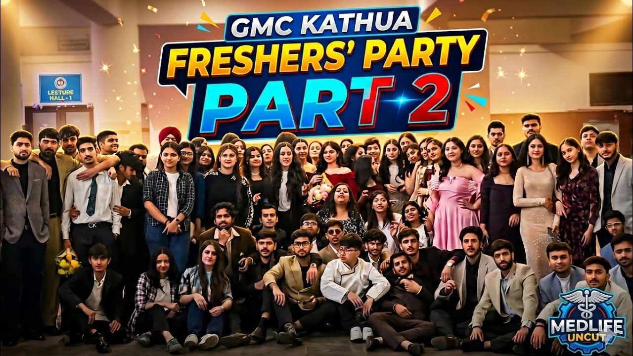 Fresher’s party gmc kathua part 2 #mbbs #mbbsstudents #medicosstuff #fresherparty #gmckathua 