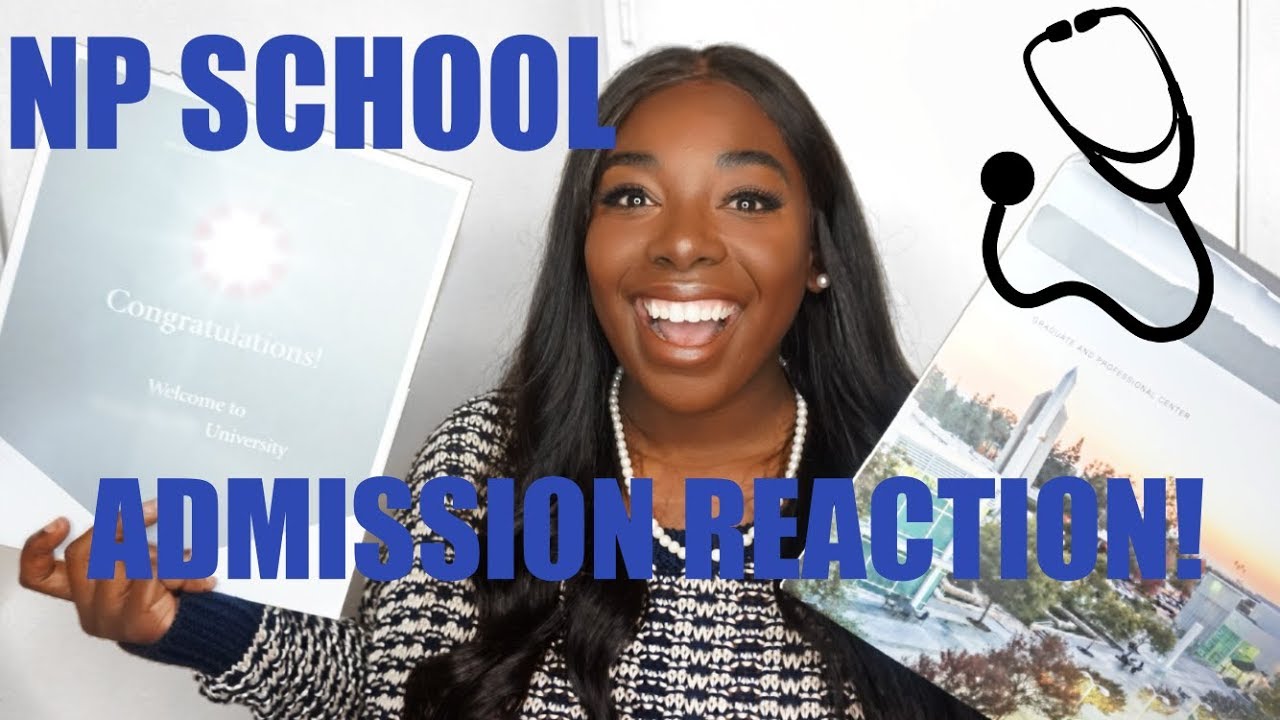 NURSING SCHOOL ACCEPTANCE REACTION | ROAD TO PMHNP