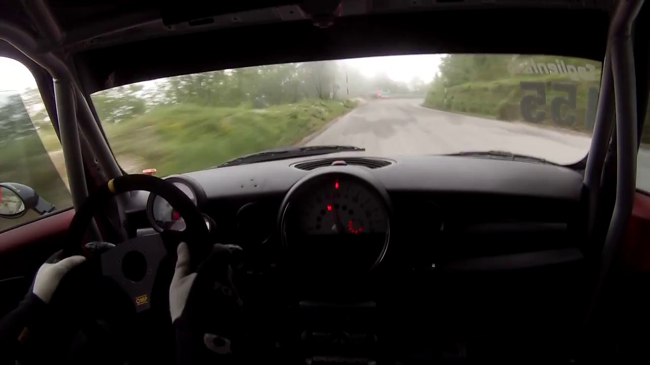 VITO TAGLIENTE | MINI COOPER JCW | SARNANO - SASSOTETTO 2017 | ONBOARD PROVA 1