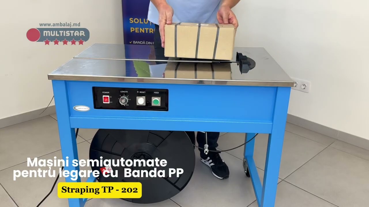 Полуавтоматические Стреппинг - машины Transpak TP-201, TP-202, Young Sun YS-A3F