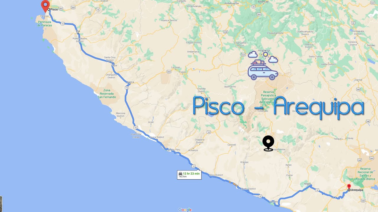 📍 Panamerica Sur : Desde Pisco a Arequipa - Peru