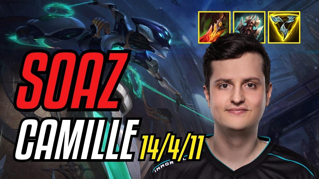 SOAZ - CAMILLE - EUW MASTER - PATCH 11.8