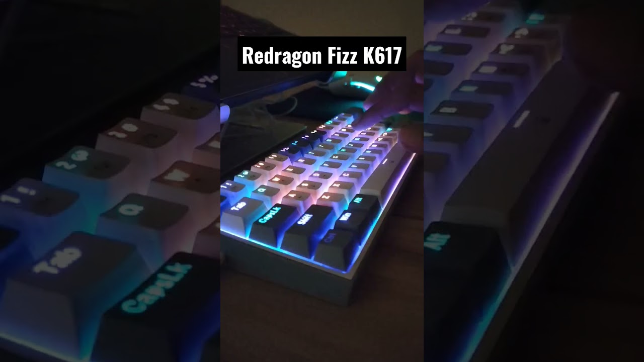 Redragon Fizz K617 #mechanicalkeyboard #rgb