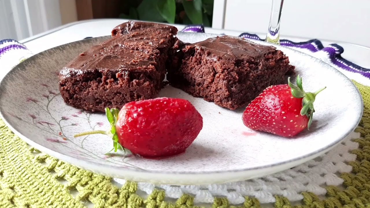 Brownie saudável e fácil #receitas  #nutricaosaudavel