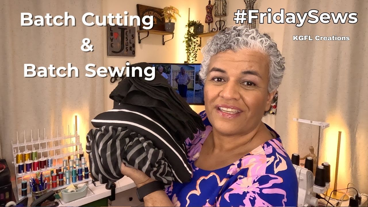 Sewing T-Shirts Again | Batch Cutting 3 Tops