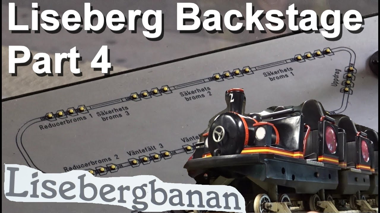 Liseberg Lisebergbanan Backstage Tour & POV Onride Liseberg Backstage Report English Roller Coaster