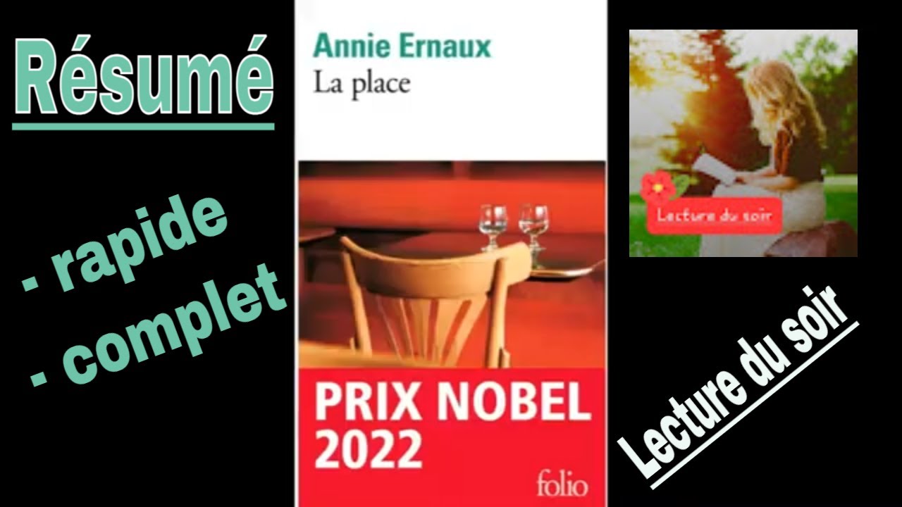 La Place résumé rapide et complet Annie Ernaux