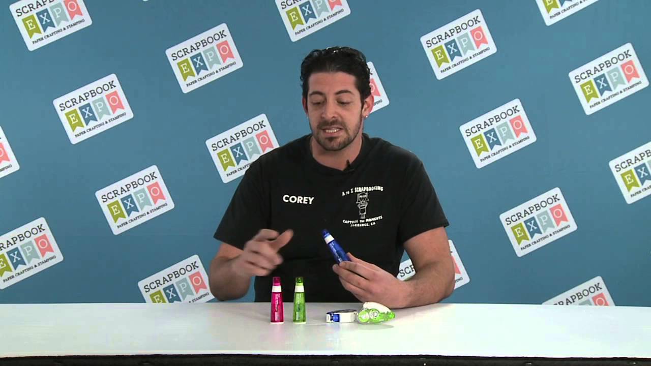 Tip of the Day: PLUS Adhesives from A to Z Scrapbooking