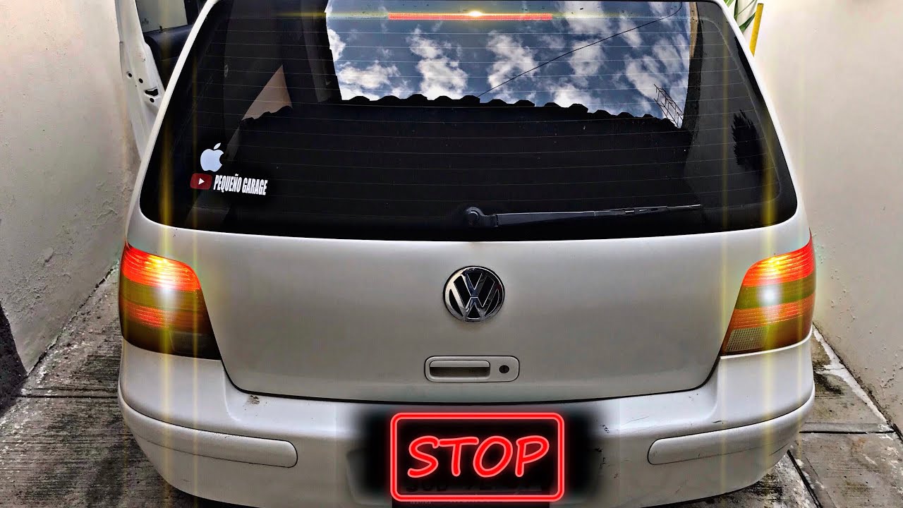POSIBLES 3 FALLAS DE LUCES DE STOP O FRENADO VW GOLF A4/JETTA A4  #volkswagen #tutorial