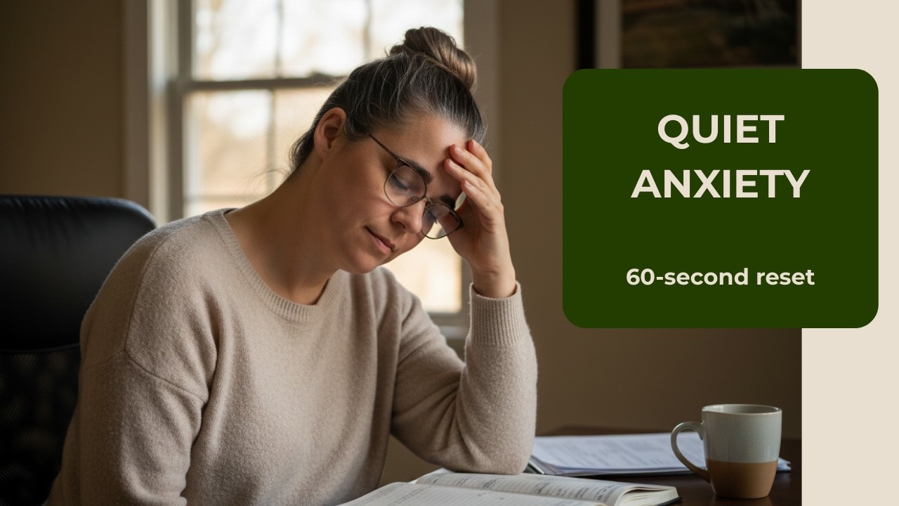 High-Functioning Anxiety (Quiet Anxiety): How to Calm Your Body Fast