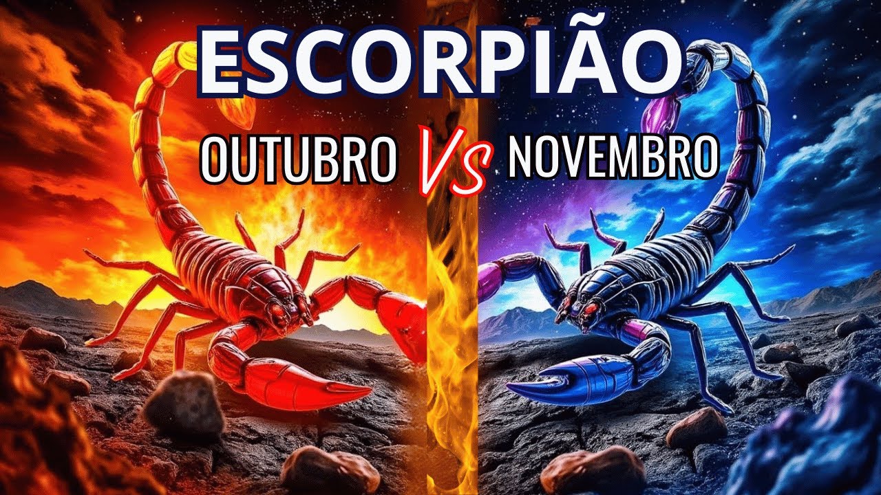 🔥 ESCORPI&Atilde;O DE OUTUBRO Vs NOVEMBRO✨#escorpiao  #astrologia  #signos  #zodiaco  #esoterismo  #astro