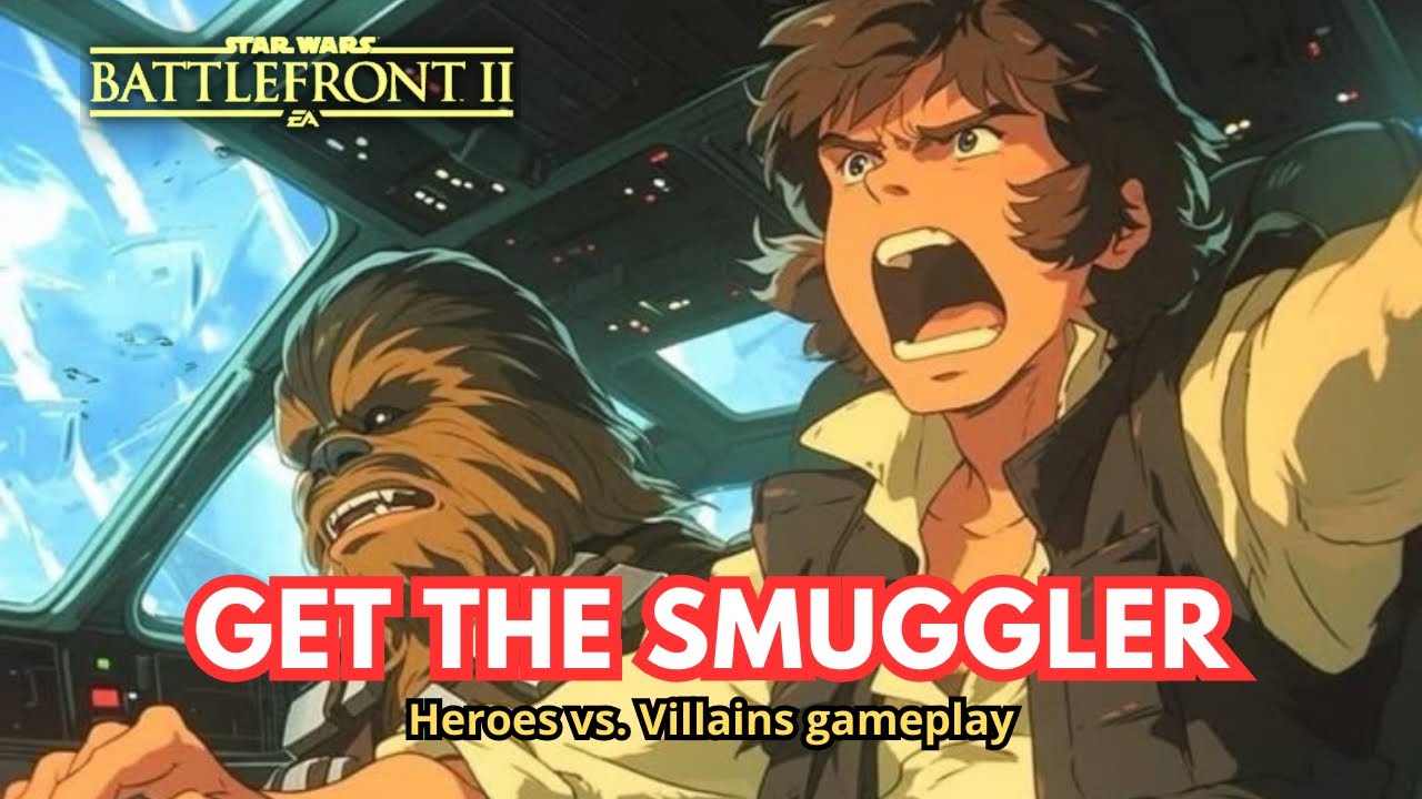 Get the smuggler - Star Wars Battlefront 2 - HvV gameplay