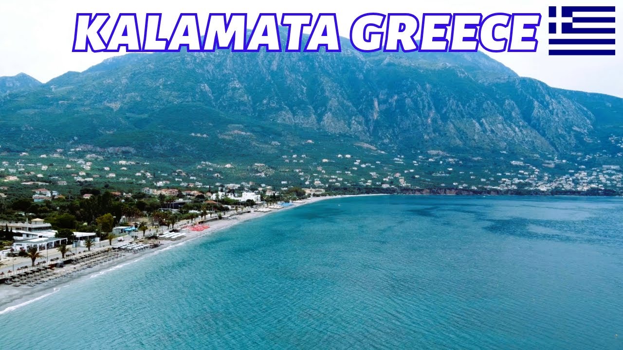 Exploring Greece's beauty: KALAMATA drone view 🇬🇷