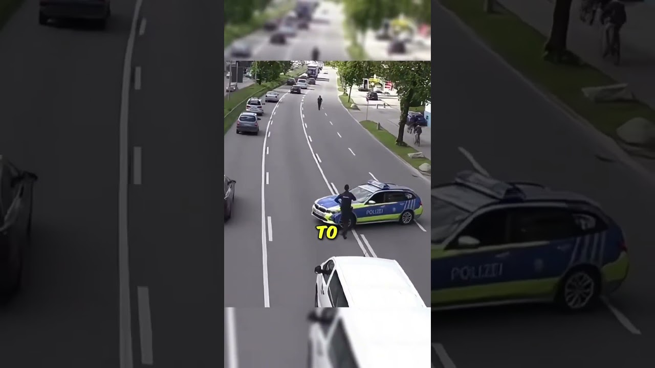 Хитрый ход немецкого офицера помог спасти ситуацию 🚔👏