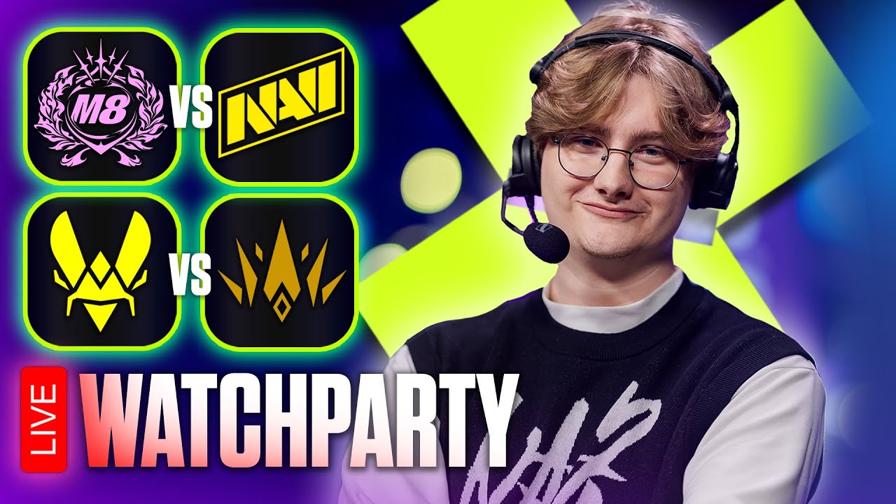 🔴 M8 vs NAVI / VIT vs BBL - VCT EMEA Kickoff 2026 #vctwatchparty​
