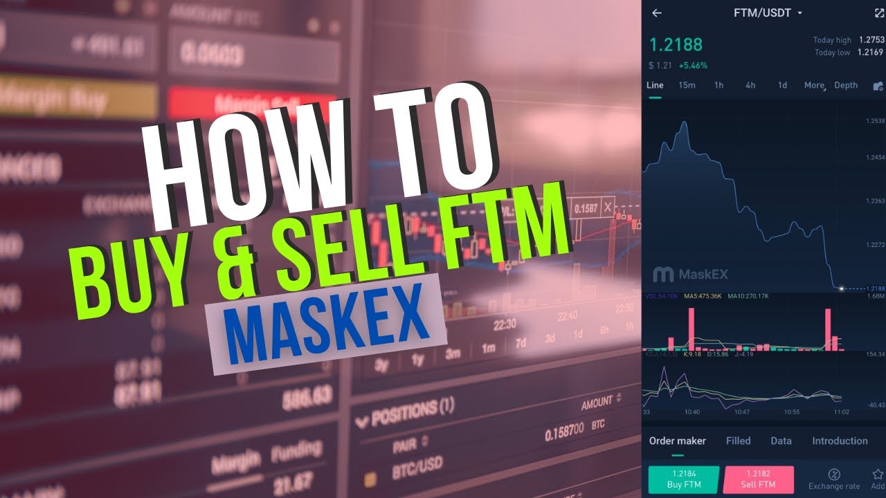 How to Sell FTM on MaskEX| Spot trading |FTM/USDT | Buy FTM| Crypto Trading