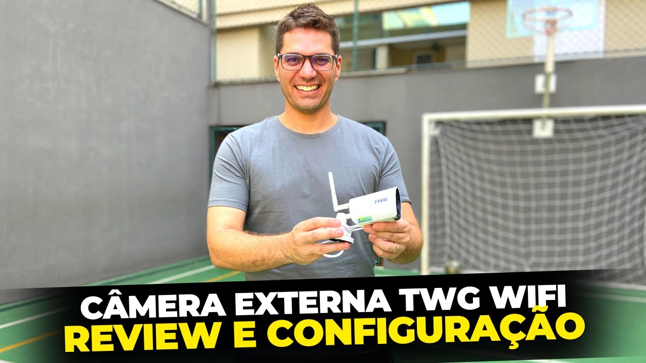 COMO CONFIGURAR A CÂMERA TWG WIFI E VIDEO REVIEW COMPLETO TW-9520 | CASA DO TELECOM