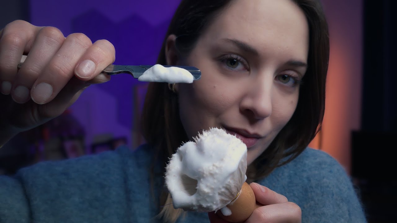ASMR Cozy French Barber: Gentle Beard Brunshing, Triming & Shaving