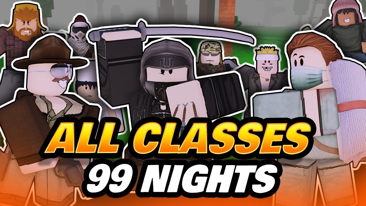 All 99 Nights in the Forest Classes and Abilities
