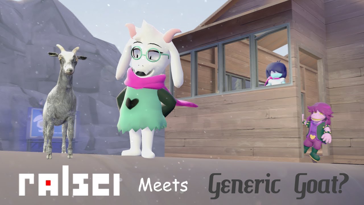 Ralsei meets generic Goat? - Deltarune Fan Animation
