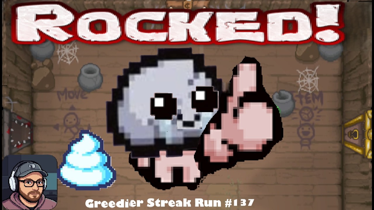 Rocked! | Binding of Isaac Repentance Greedier Streak Run 137