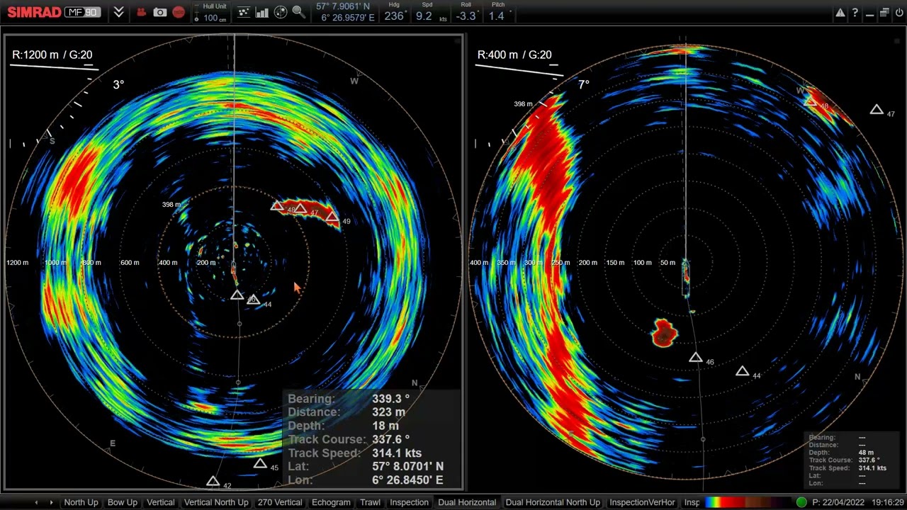 SIMRAD MF90 OMNI SONAR