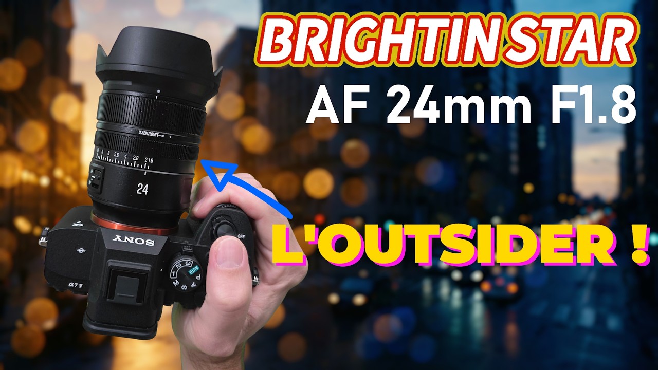 J'ai testé ce BRIGHTIN STAR 24mm sur l'A7V... Je ne m'attendais pas à ça ! 🤯📷