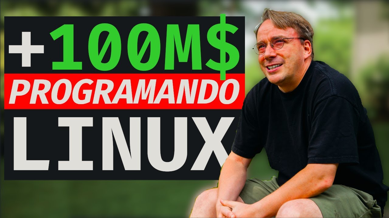La SORPRENDENTE VIDA de LINUS TORVALDS [creador de Linux]