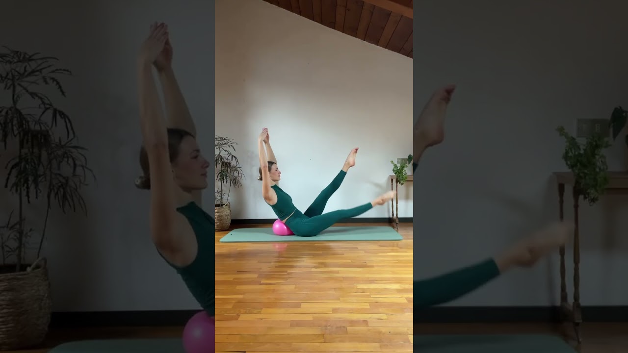 Soft ball Pilates #pilatesacasa #allenamentoacasa #pilatesmatwork #workout