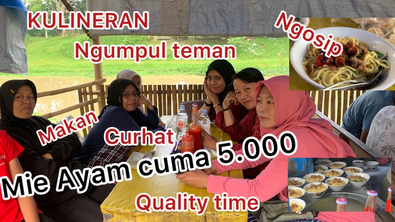 KULINERAN BARENG BESTI MIE AYAM CUMA 5000 MURAH BANGET MANA ENAK LAGI