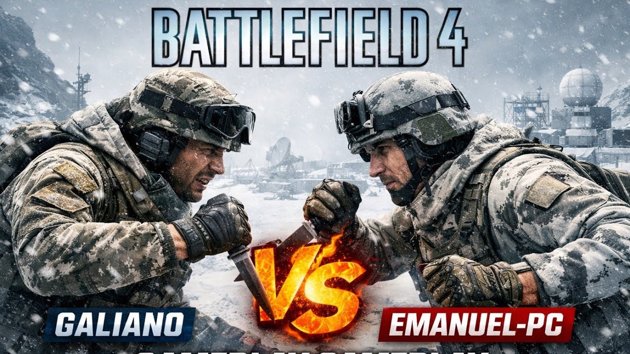 BATTLEFIELD 4 GALIANO VS EMANUEL-PC X1 NA F4C4 