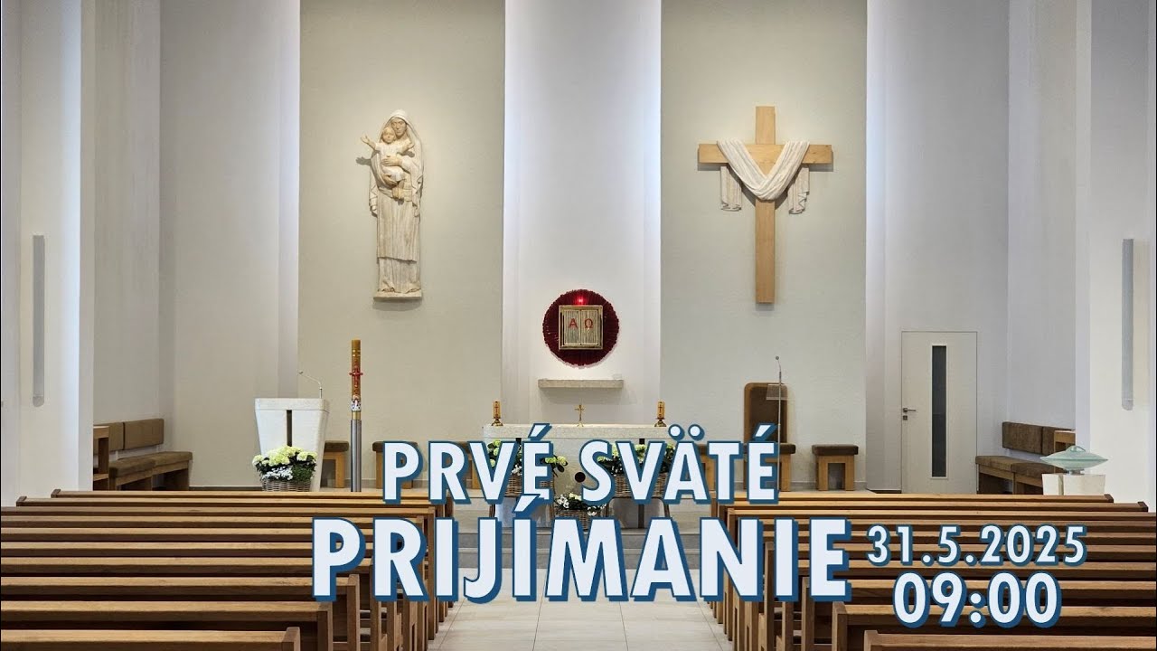 Prvé sväté prijímanie - 3. skupina 09:00 31.5.2025