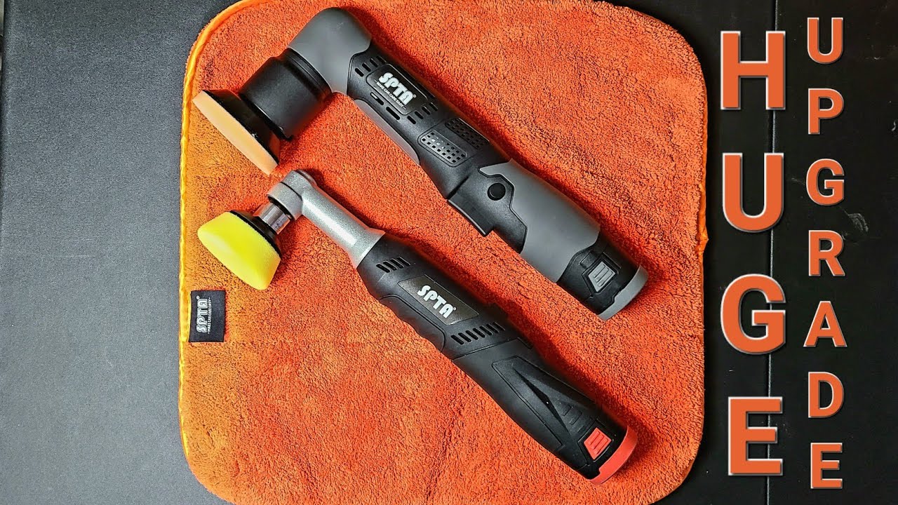 [UPGRADE] SPTA Mini Cordless Polisher Version 2.0 - MORE POWER !!